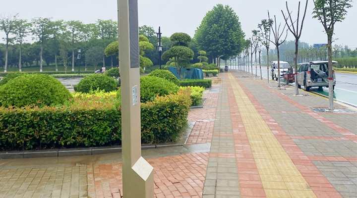 鄭州雙鶴湖中央公園智慧路燈項目